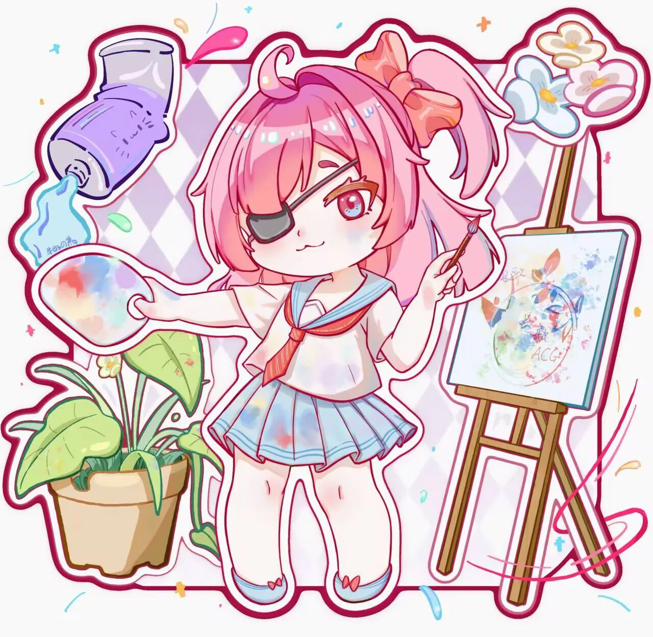 手绘部头像